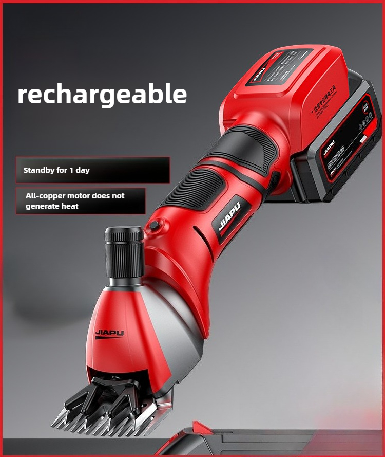 Grooming Scissors - Professionele elektrische wolschaar Draadloze schapentondeuse voor
