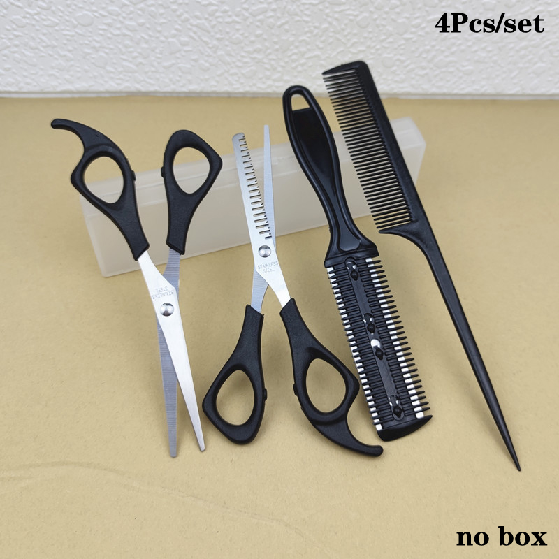 Grooming Scissors - Nieuwe 【4 STUKS Haarschaar Kappersschaar Uitdunnen
