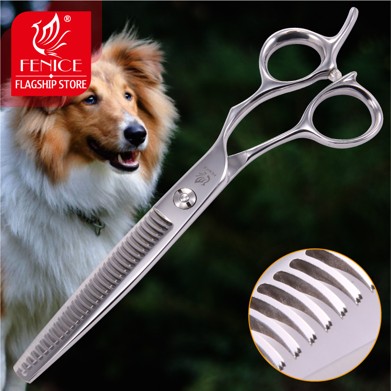 Grooming Scissors - Fenice 6,5 inch Professionele Hondentrimmerschaar, Uitdun