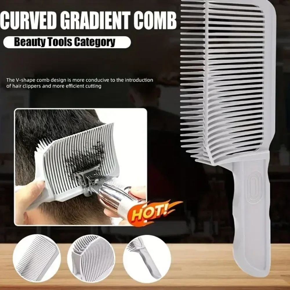Hair Clipper - Professionele kapper fade-kam, hittebestendige haarknipkam, blending-kam,