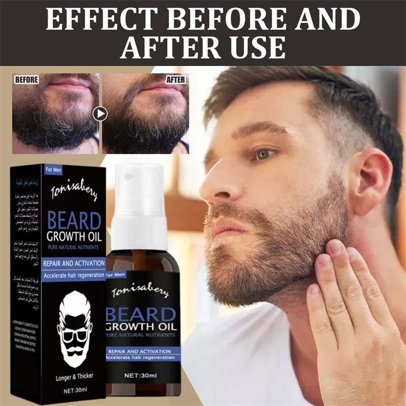 Beard Oil - Baardgroeiolie Baardwaxbalsem Haaruitvalproducten Leave-in conditioner voor