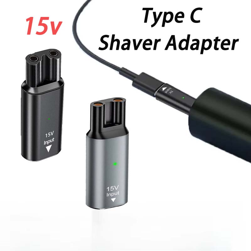 Electric Razor - 15V HQ8505 Type-C Scheerapparaat Adapter Oplaadconverter