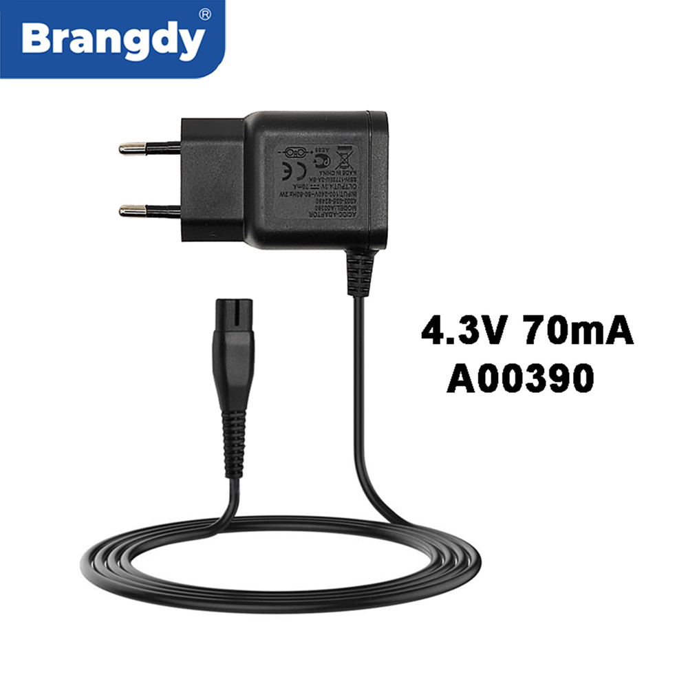 Electric Shaver Rotary - Brangdy 4,3 V scheerapparaat vervangende oplader