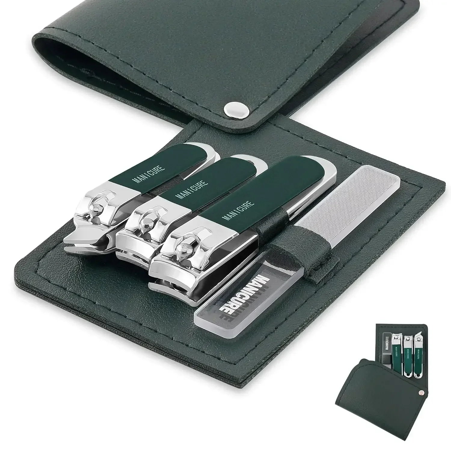 4 stuks nagelknippers voor man - Mens Grooming Travel Kit recensie en prijs