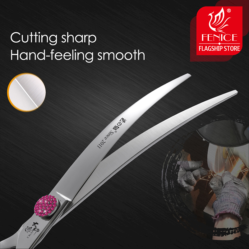 Fenice Pink Diamond Screw Pet  - Grooming Scissors recensie en prijs