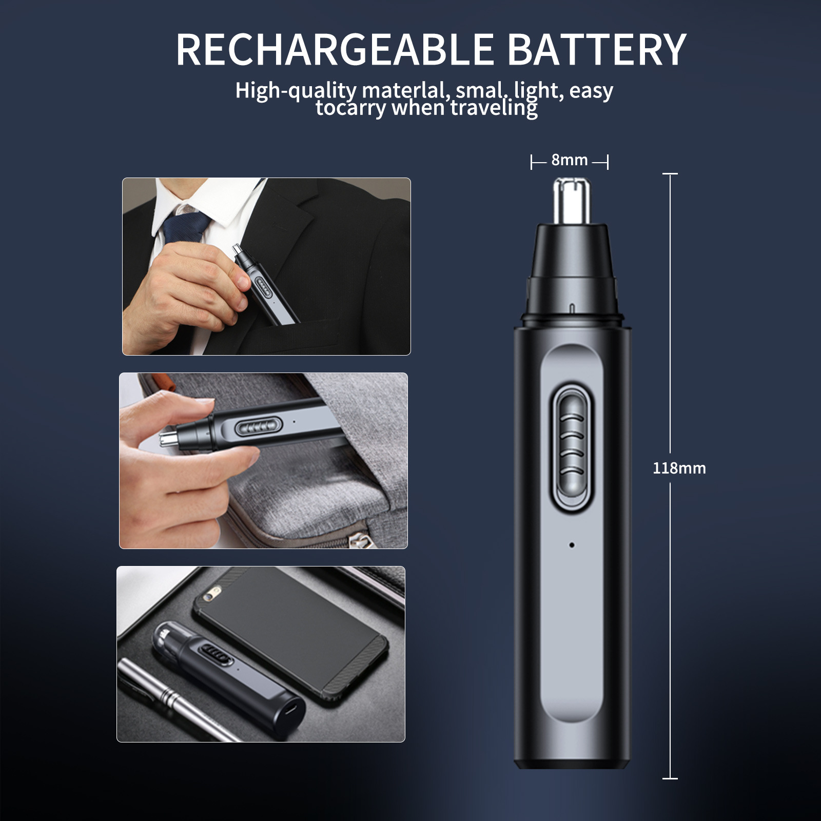 Neushaartrimmer voor mannen El - Nose Trimmer recensie en prijs