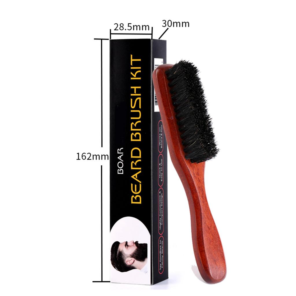 Zachte houten baardborstel man - Mens Grooming Travel Kit recensie en prijs