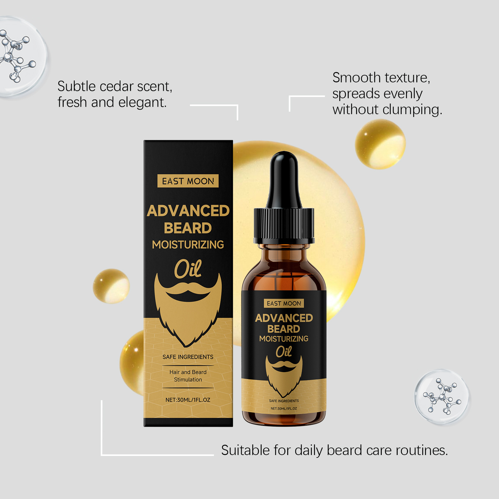 Oosterse Maan Rozemarijn Baard - Beard Oil recensie en prijs