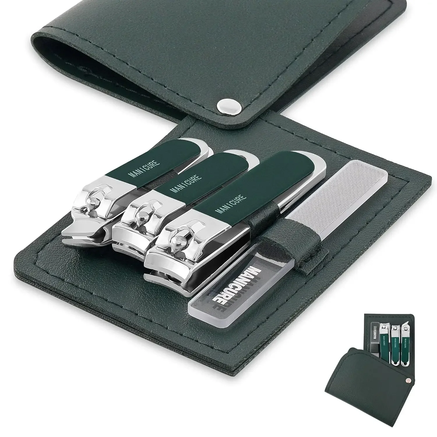 4 Stuks Mannen/Vrouwen Manicur - Mens Grooming Travel Kit recensie en prijs