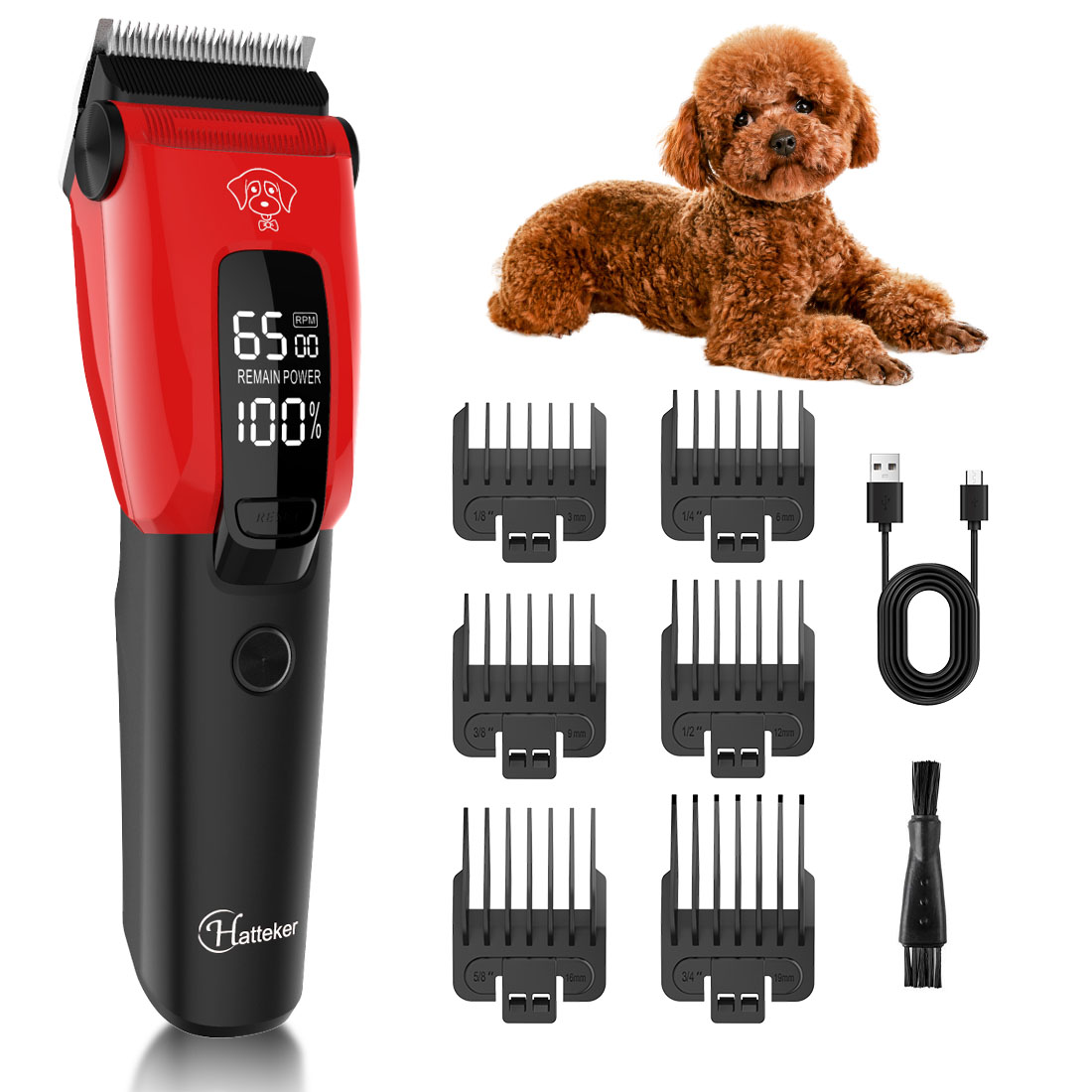 Hatteker Elektrische Honden- e - Grooming Kit recensie en prijs