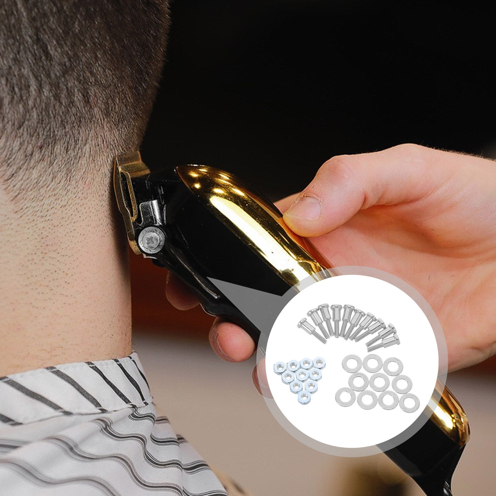 10 sets schroeven voor haartri - Hair Clipper recensie en prijs