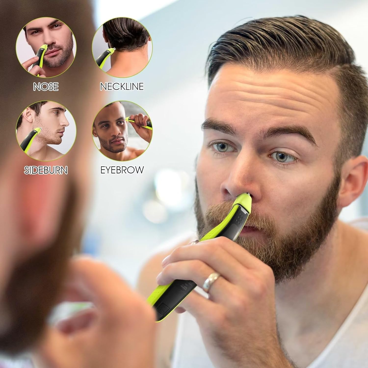 YUKU Neus Tondeuse Vervanging  - Electric Shaver Rotary recensie en prijs