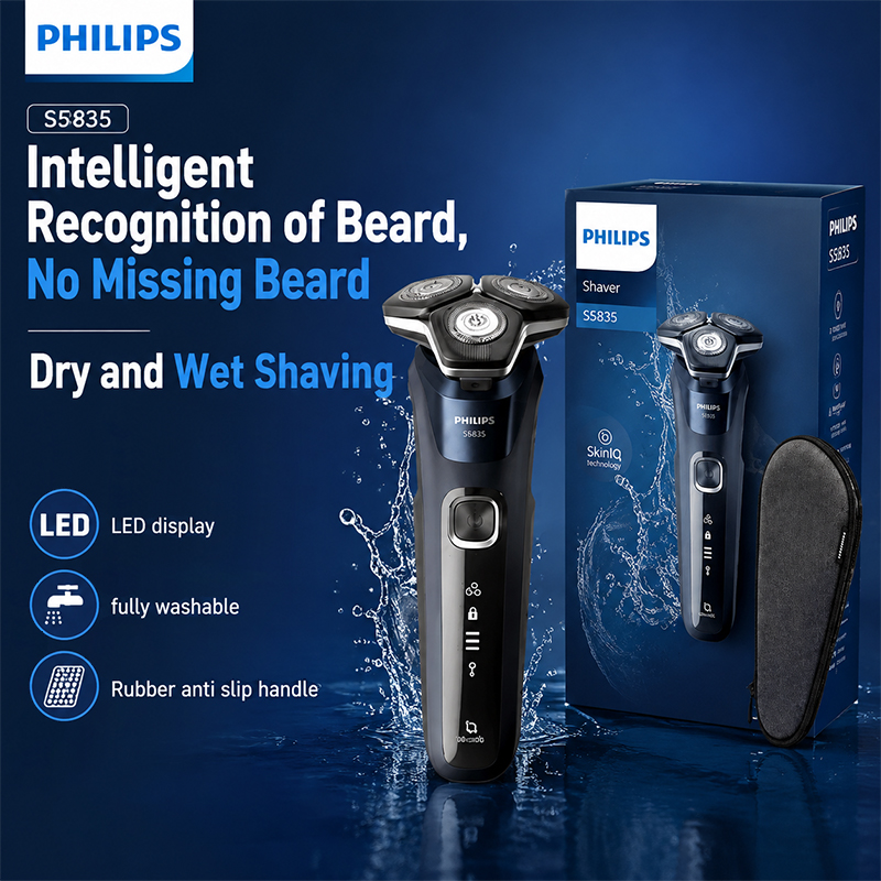 Philips S5835 Elektrisch Schee - Mens Grooming Travel Kit recensie en prijs