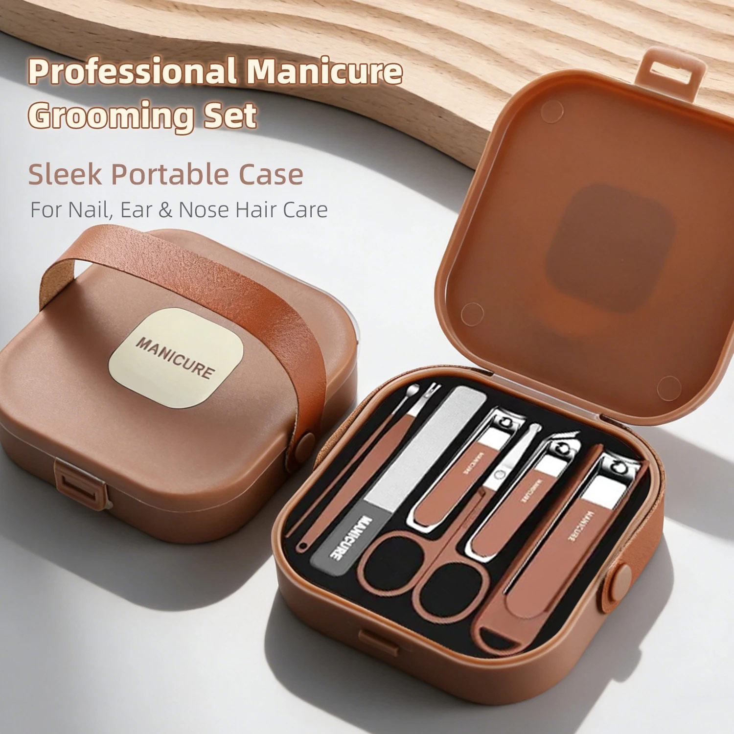 Nagelverzorgingsset Anti-Spat  - Mens Grooming Travel Kit recensie en prijs
